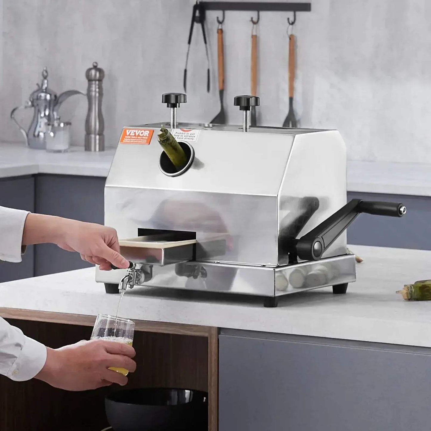 Commercial Sugar Cane Juicer High Output With Stainless Rollers - ToylandEU