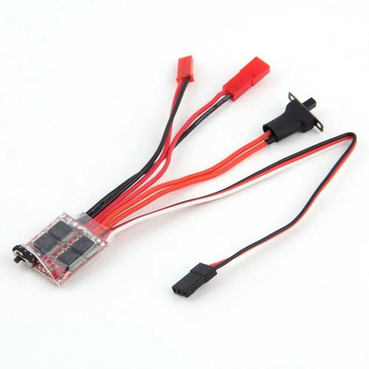 Compact 30A Mini Brushed ESC for Smooth Motor Control and Performance - ToylandEU