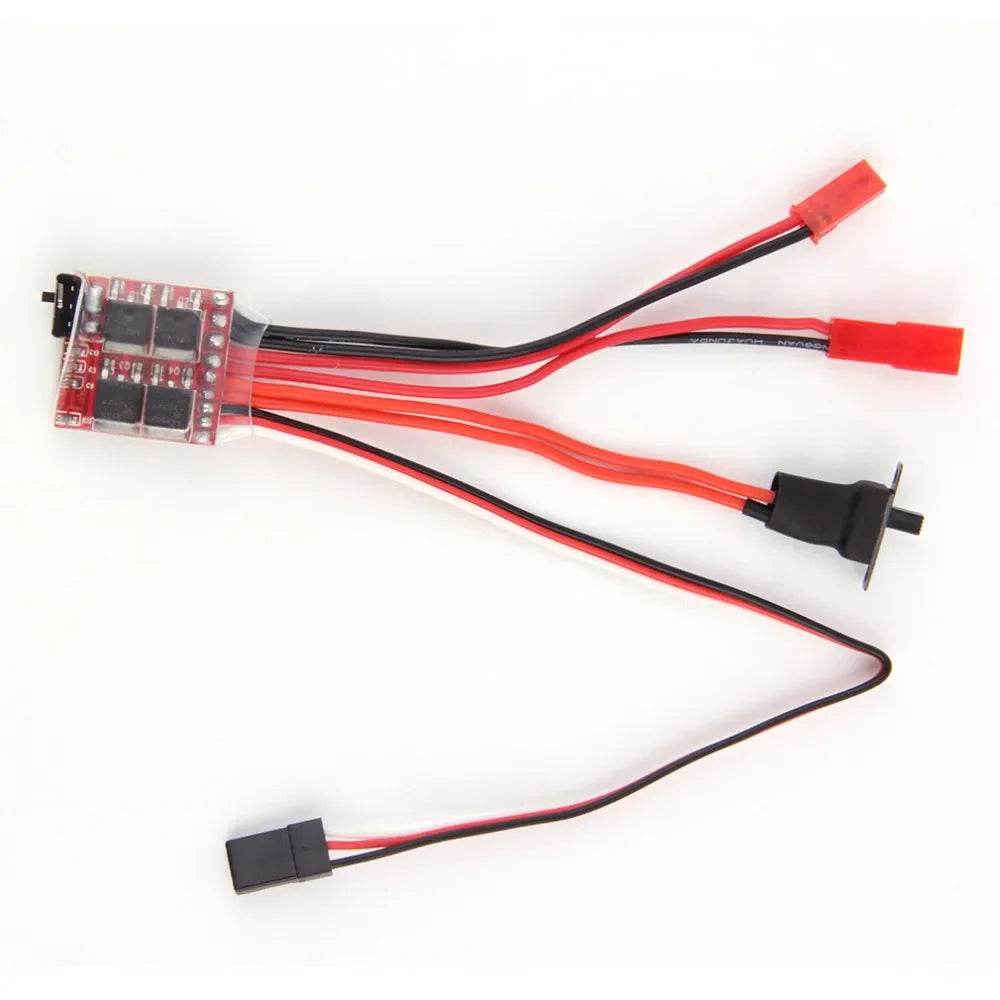 Compact 30A Mini Brushed ESC for Smooth Motor Control and Performance - ToylandEU