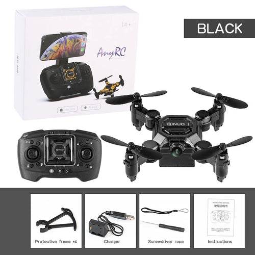 Compact 4K Mini Drone with HD Camera & WiFi FPV - Elevate Your Views! - ToylandEU