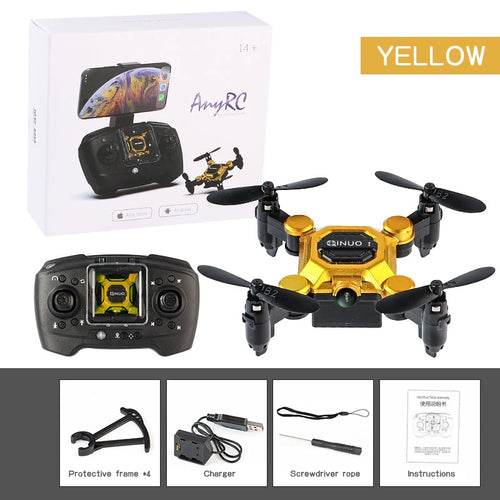 Compact 4K Mini Drone with HD Camera & WiFi FPV - Elevate Your Views! - ToylandEU