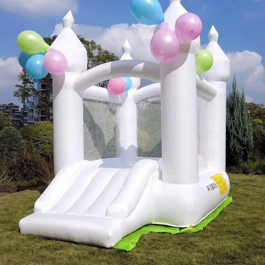  Compact Inflatable Bounce House With Slide Easy Set Up -  ToylandEU™