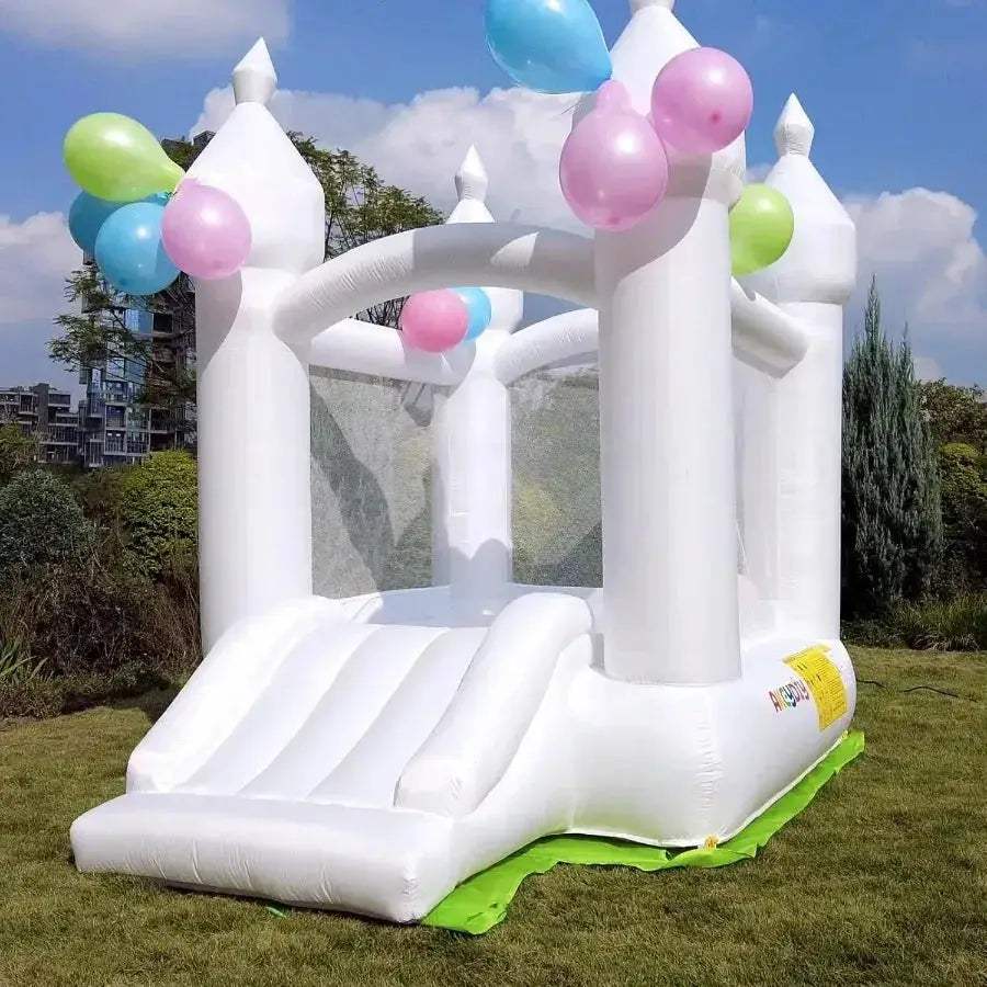 Compact Inflatable Bounce House With Slide For Birthday Parties - ToylandEU