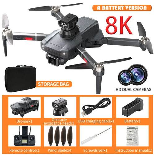 Compact Optical Flow Drone with Brushless Motor & Advanced Features - ToylandEU