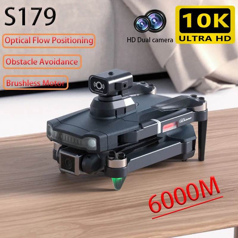 Compact Optical Flow Drone with Brushless Motor & Advanced Features - ToylandEU