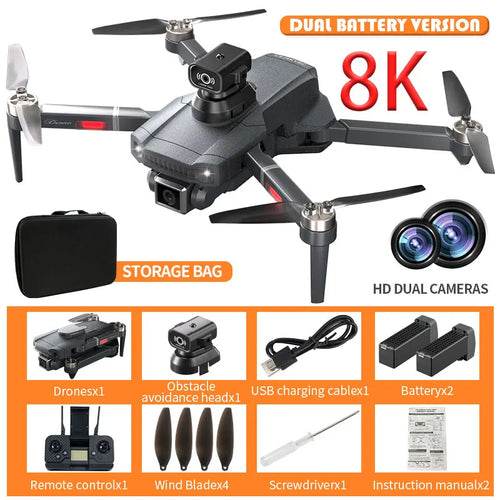 Compact Optical Flow Drone with Brushless Motor & Advanced Features - ToylandEU