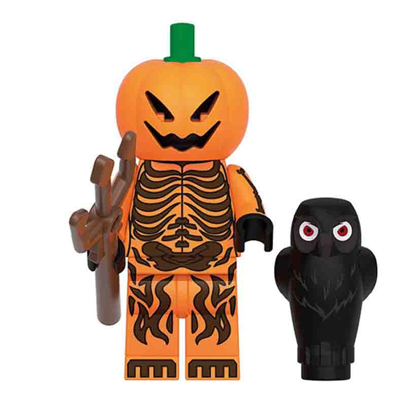 Compatible Horror Minifigure | Pumpkin Head | Toylandeu™