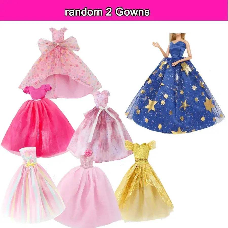 Complete Doll Fashion Set 64Pcs For 11.5 Inch Dolls - ToylandEU