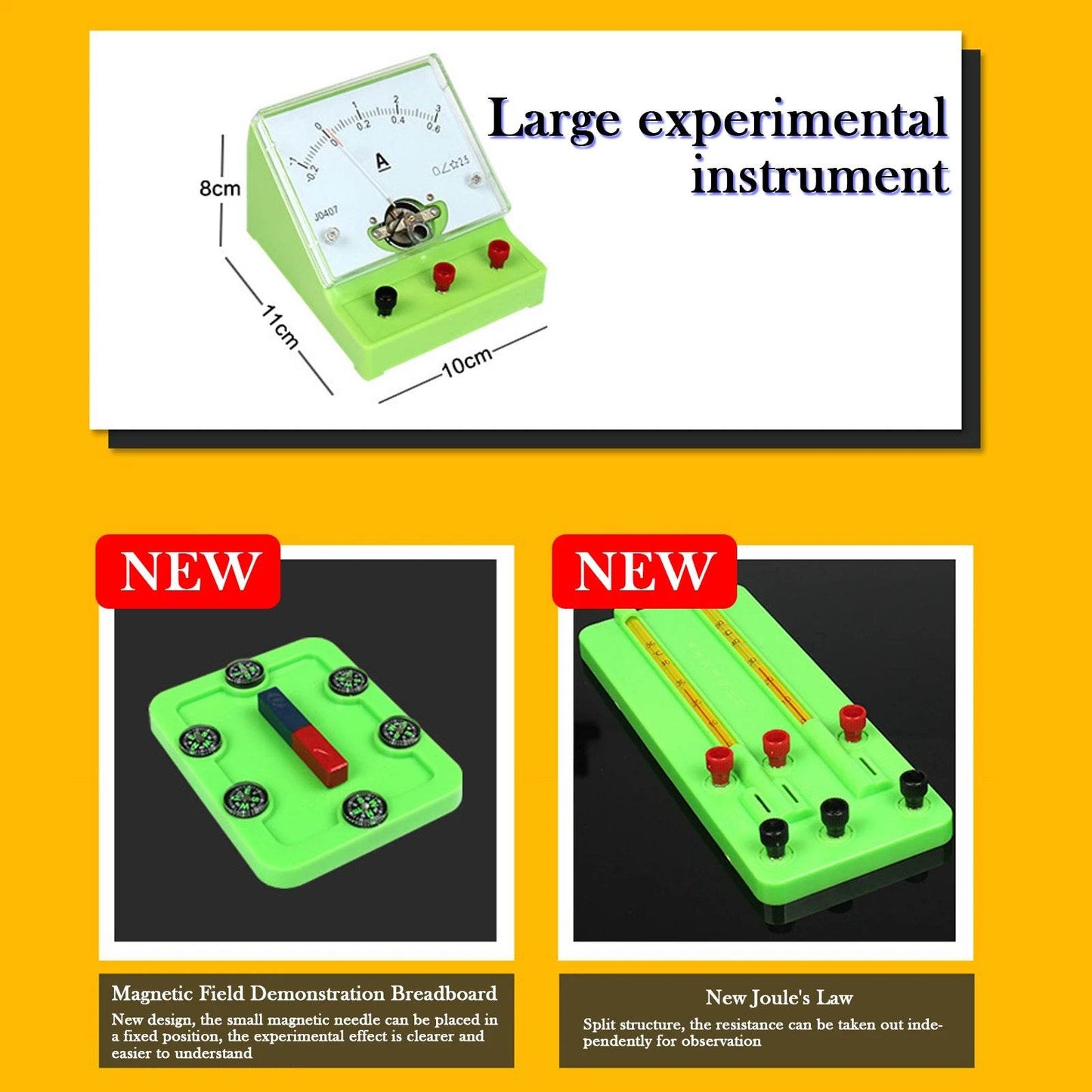 Complete Electromagnetics Experiment Kit for Junior High School Students and Teachers - ToylandEU