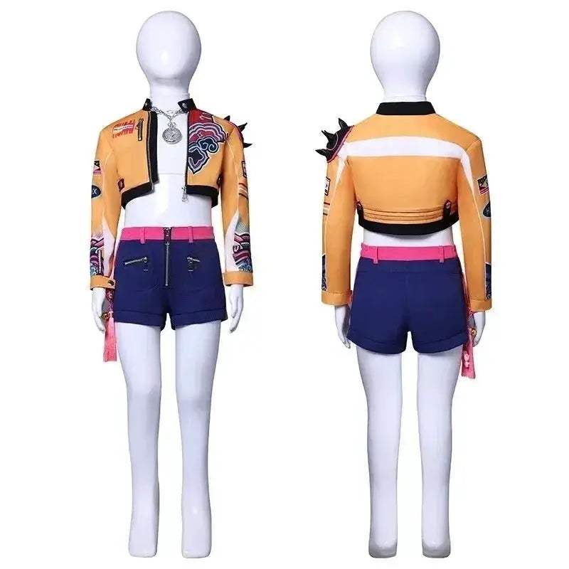 Complete Kids Kpop Cosplay Costume Set With Leggings - ToylandEU