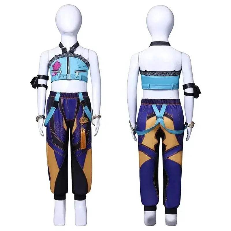 Complete Kids Kpop Cosplay Costume Set With Leggings - ToylandEU