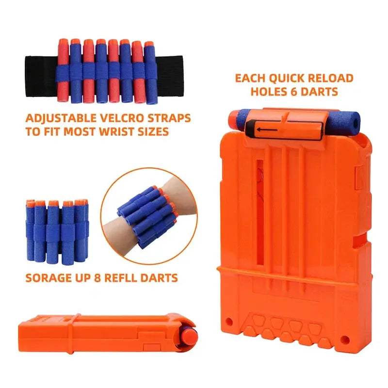Complete Kids Tactical Vest Kit With Toy Pistol Darts Included - ToylandEU