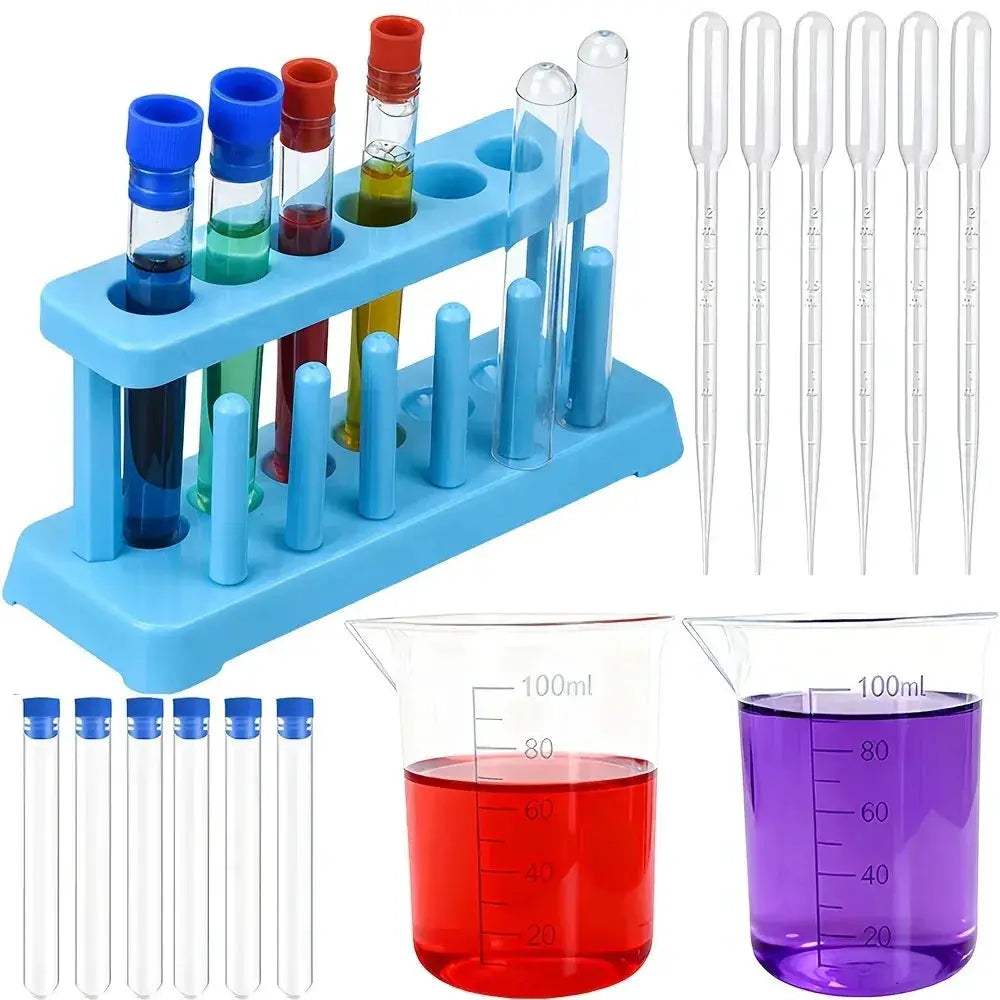 Comprehensive Test Tube Rack Set With Droppers And Measuring Cups - ToylandEU