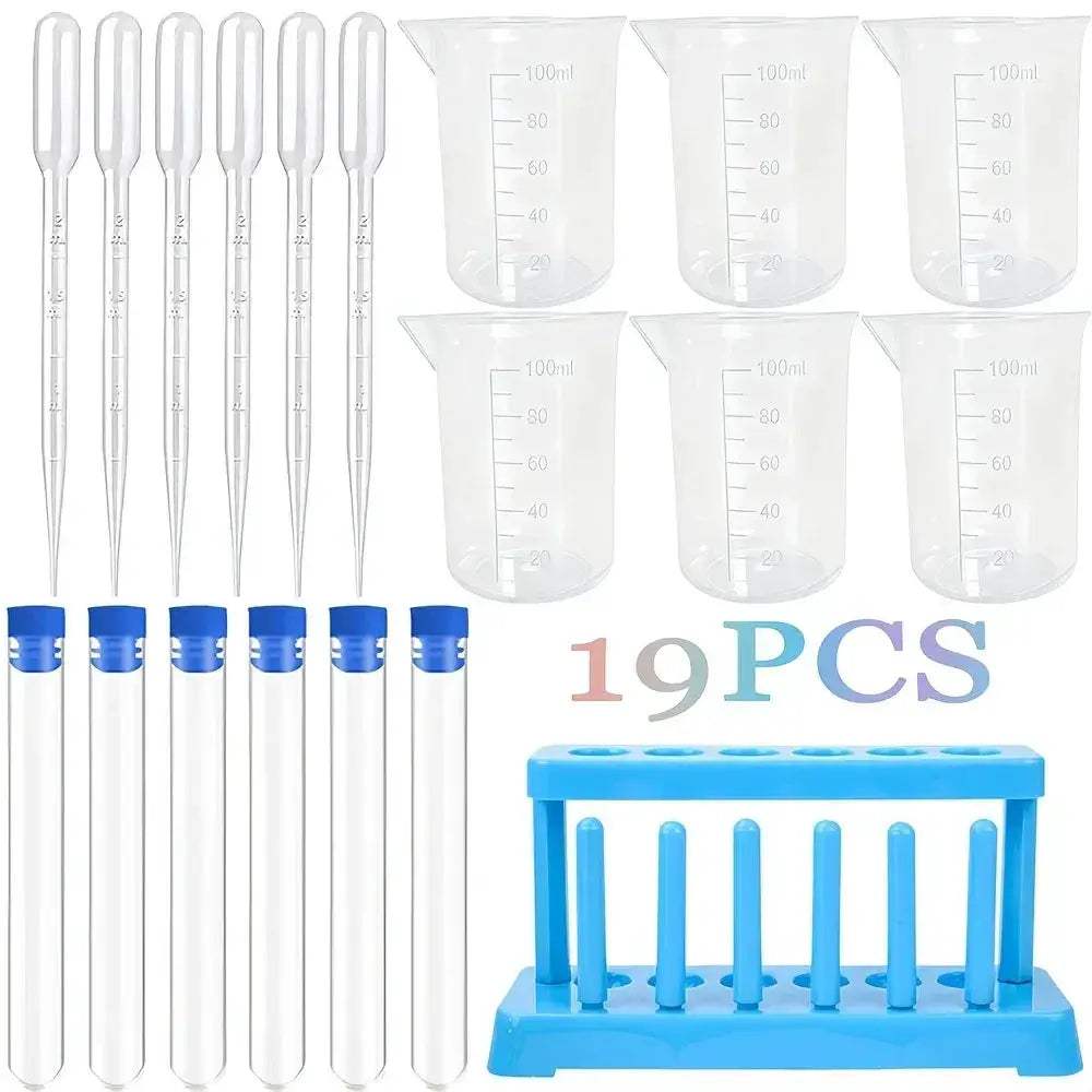 Comprehensive Test Tube Rack Set With Droppers And Measuring Cups - ToylandEU