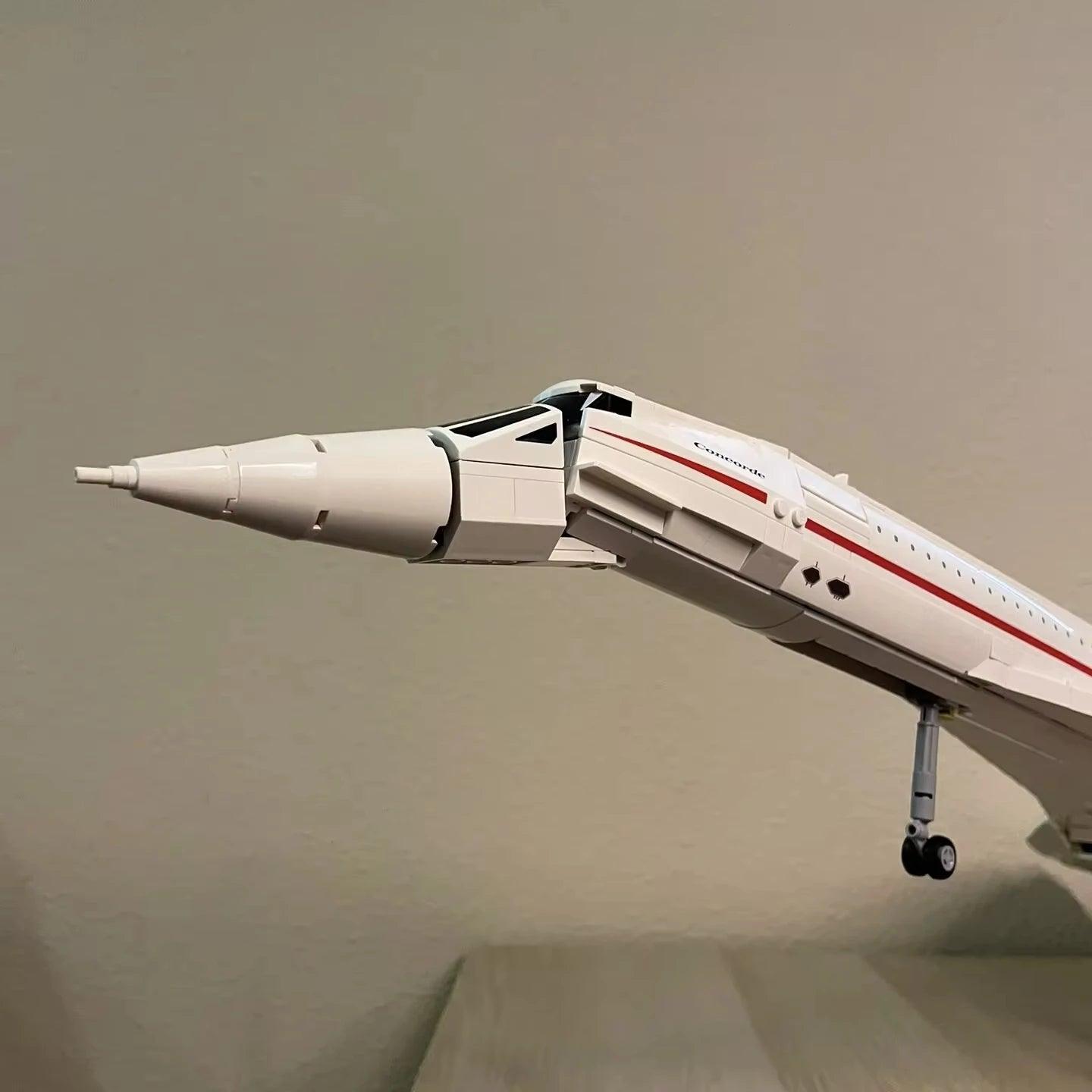  Concorde Building Block Set|Lego Compatible|Toylandeu™ 