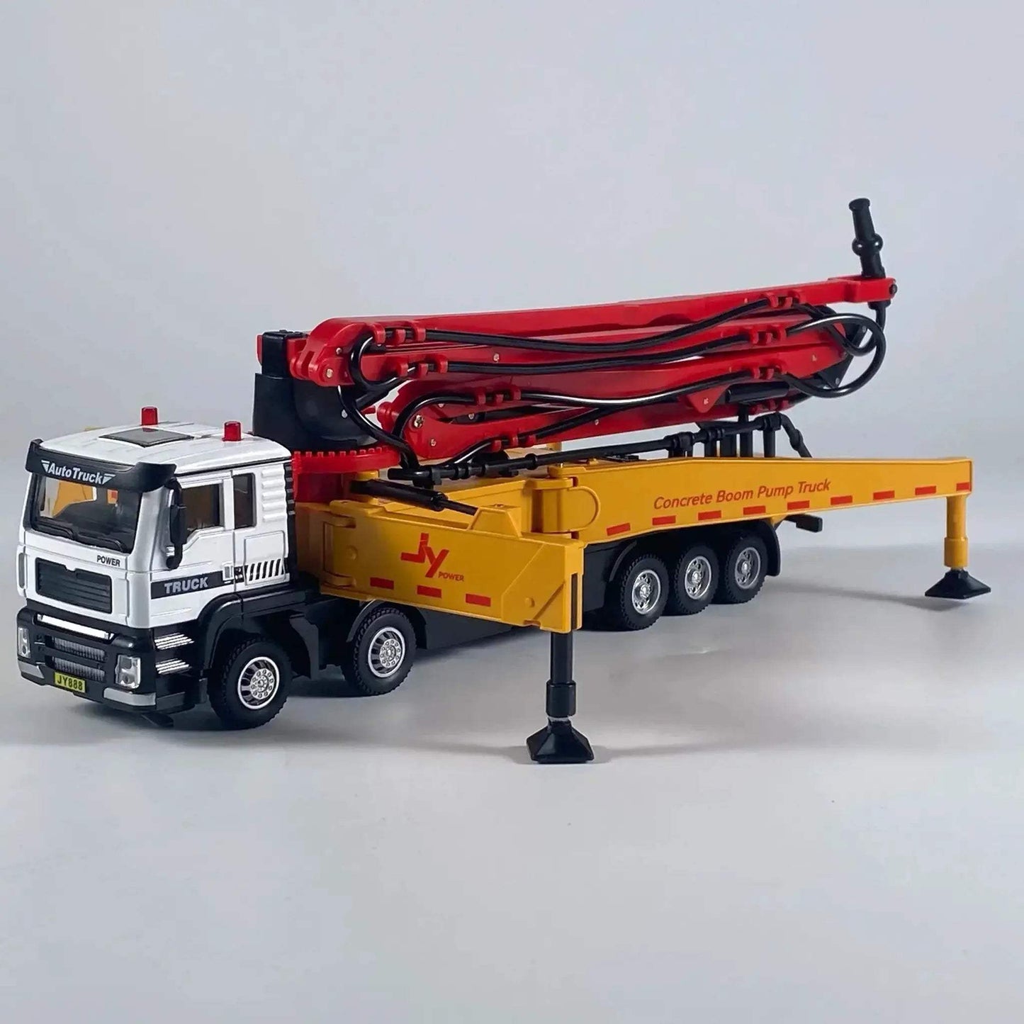  Concrete Pump Truck Diecast Model Sound Light | Choice -  ToylandEU™