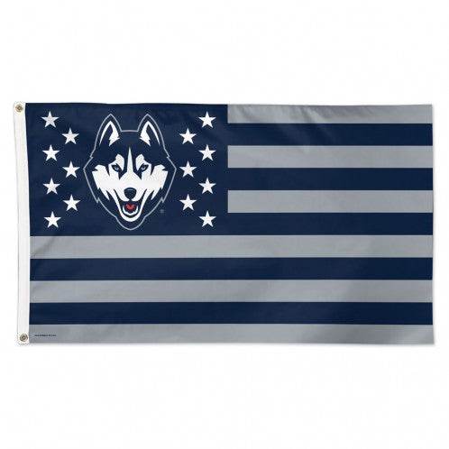 Connecticut Huskies 3x5 Deluxe Flag Stars and Stripes - ToylandEU