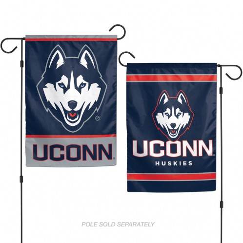 Connecticut Huskies Garden Flag 12x18 Two Sided WinCraft - ToylandEU