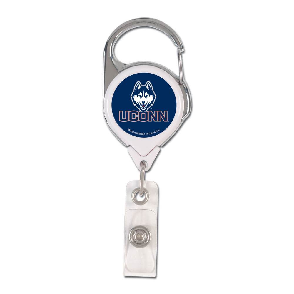 Connecticut Huskies Premium Retractable Badge Holder - ToylandEU