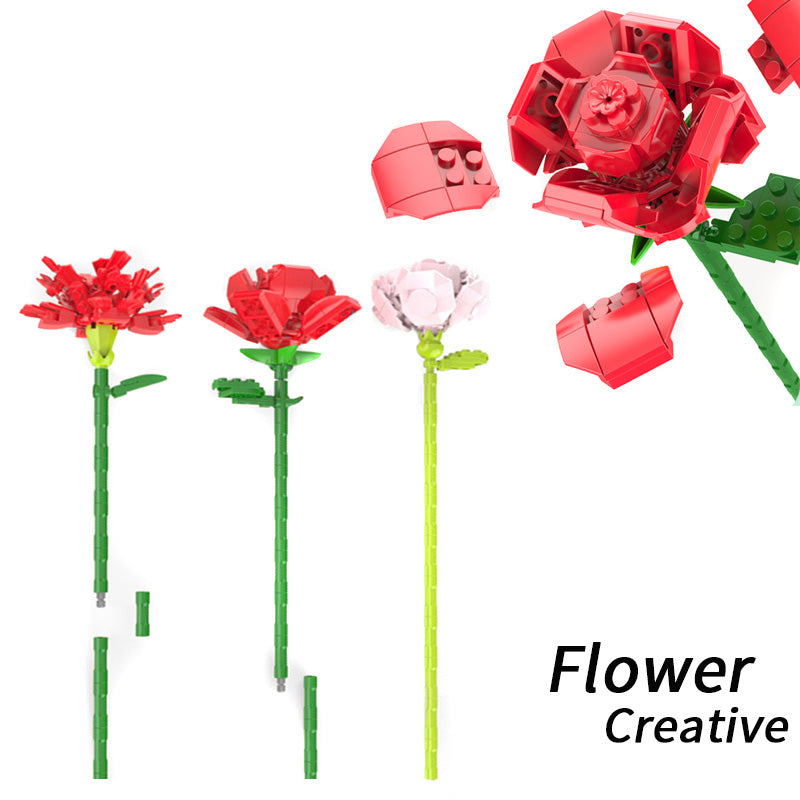 Flower Bouquet Building Block Set for Kids and Children - ToylandEU