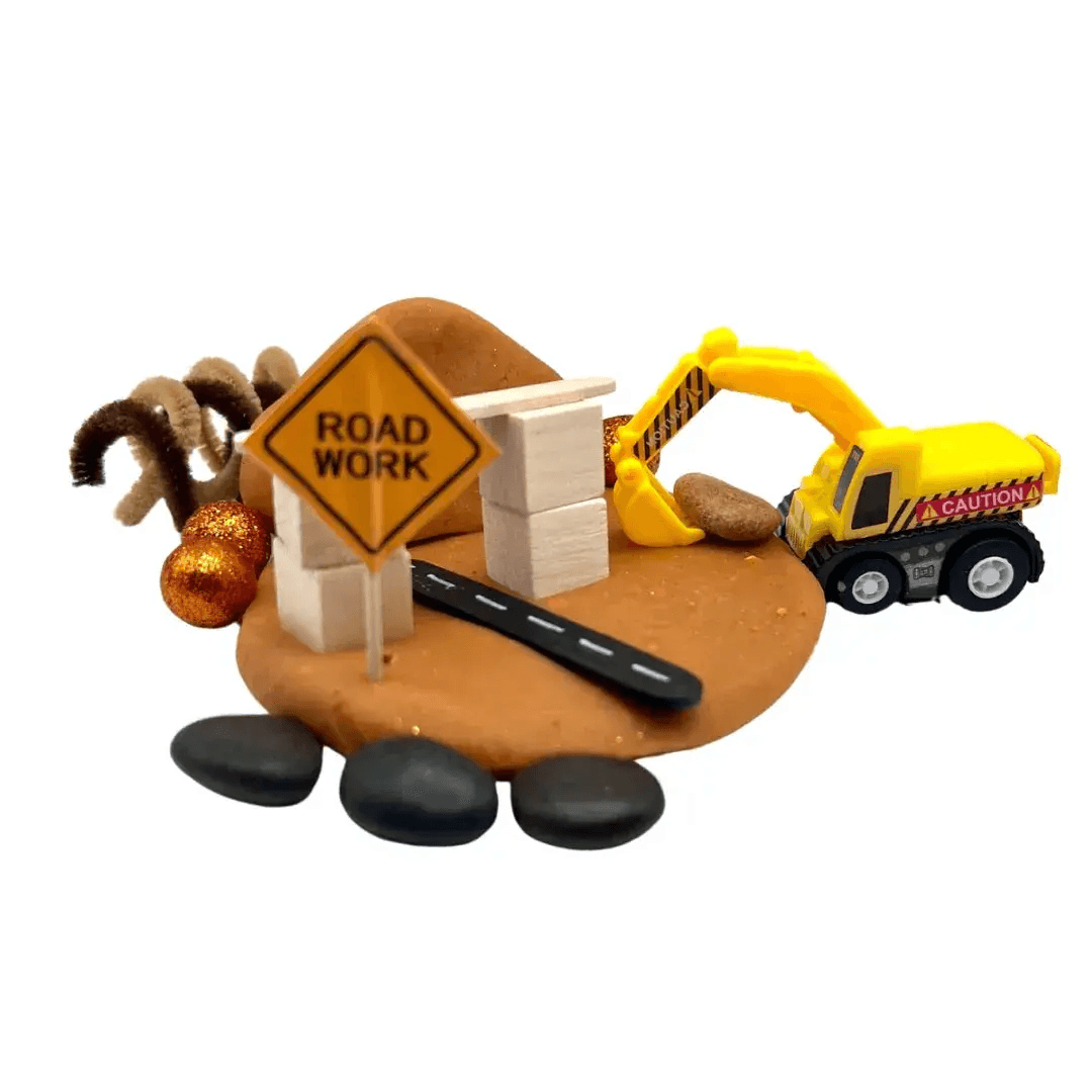 Construction Site Playdough Sensory Toy Kit - ToylandEU