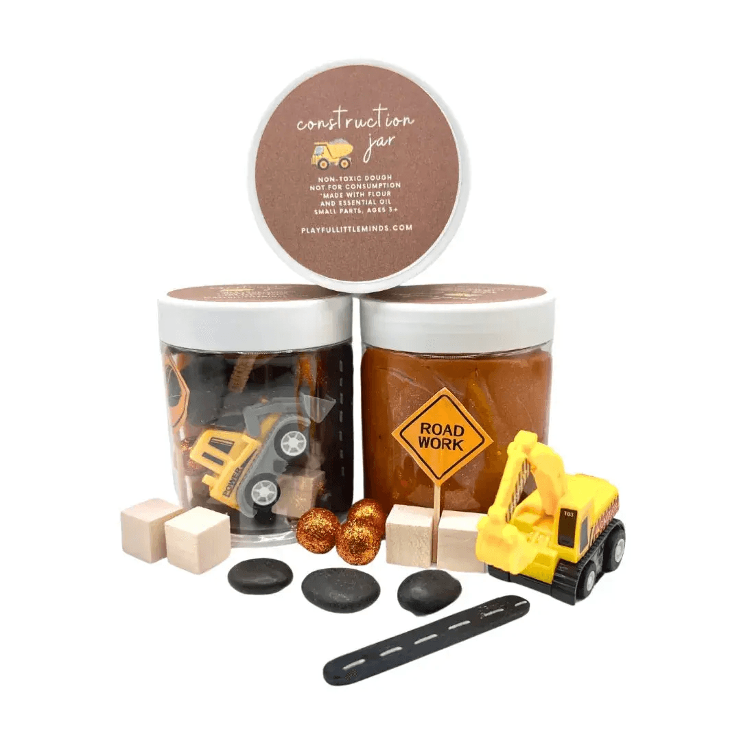Construction Site Playdough Sensory Toy Kit - ToylandEU