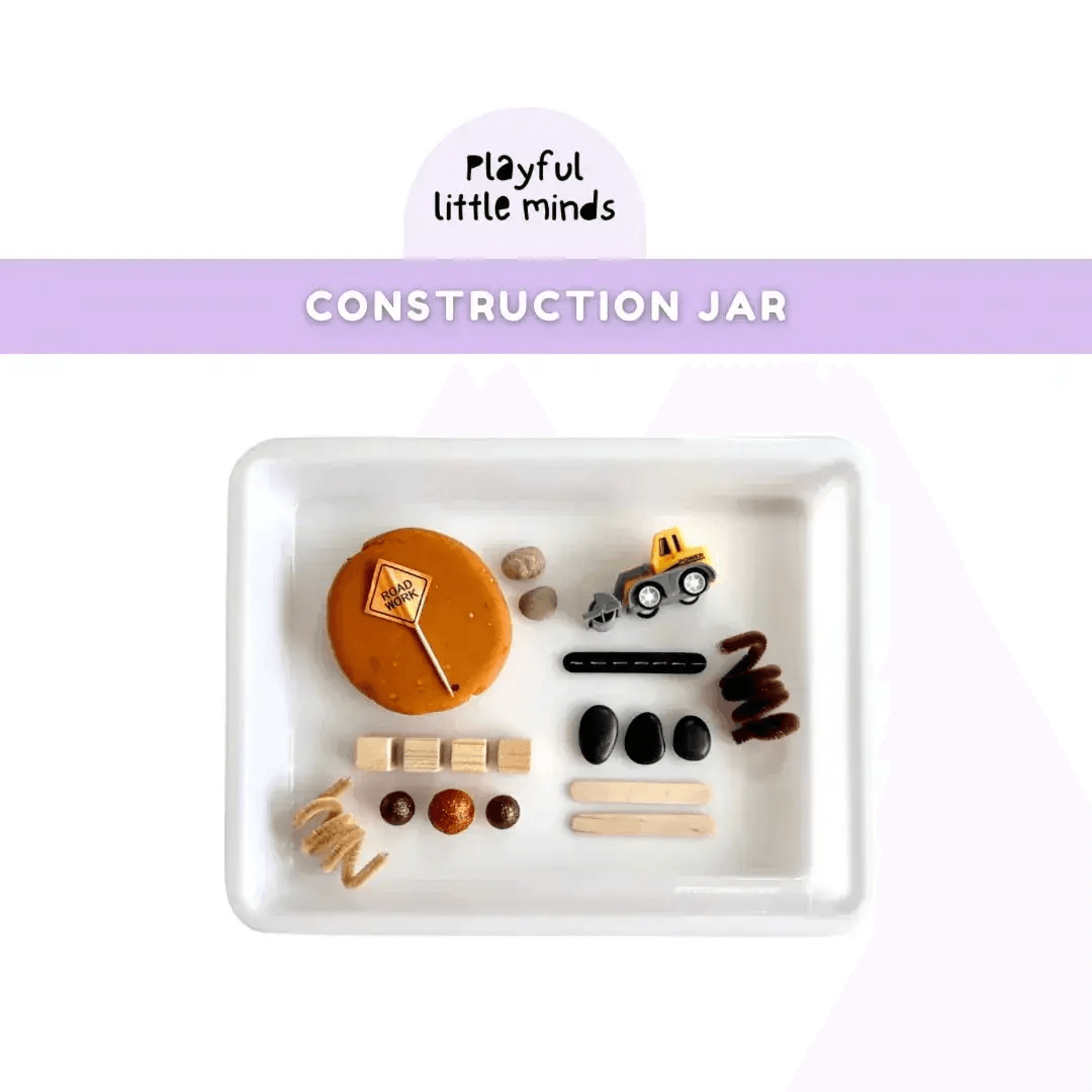 Construction Site Playdough Sensory Toy Kit - ToylandEU