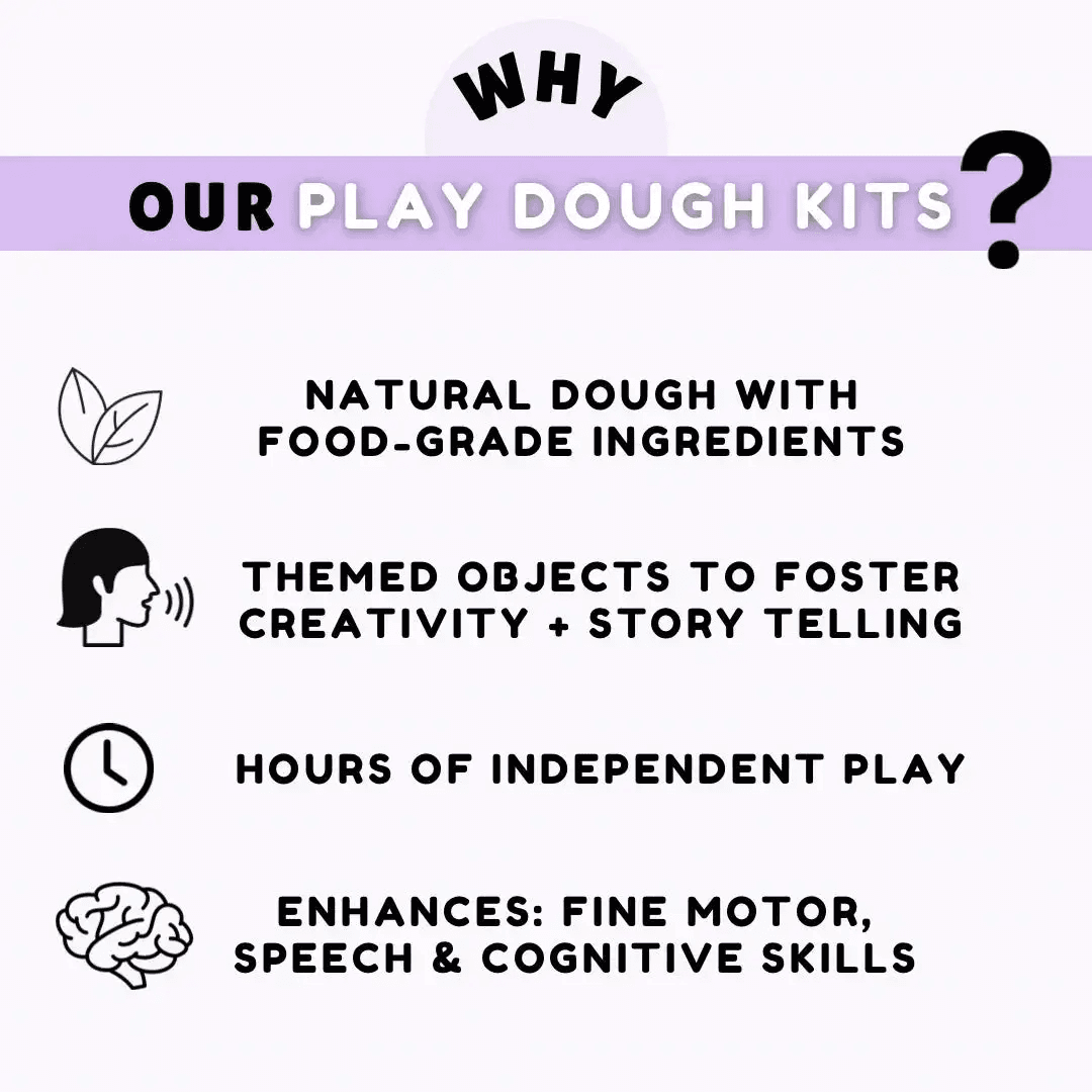 Construction Site Playdough Sensory Toy Kit - ToylandEU