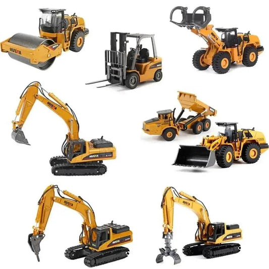 High-Quality Construction Vehicle Model Toys 1:50 Metal Collection -  ToylandEU™