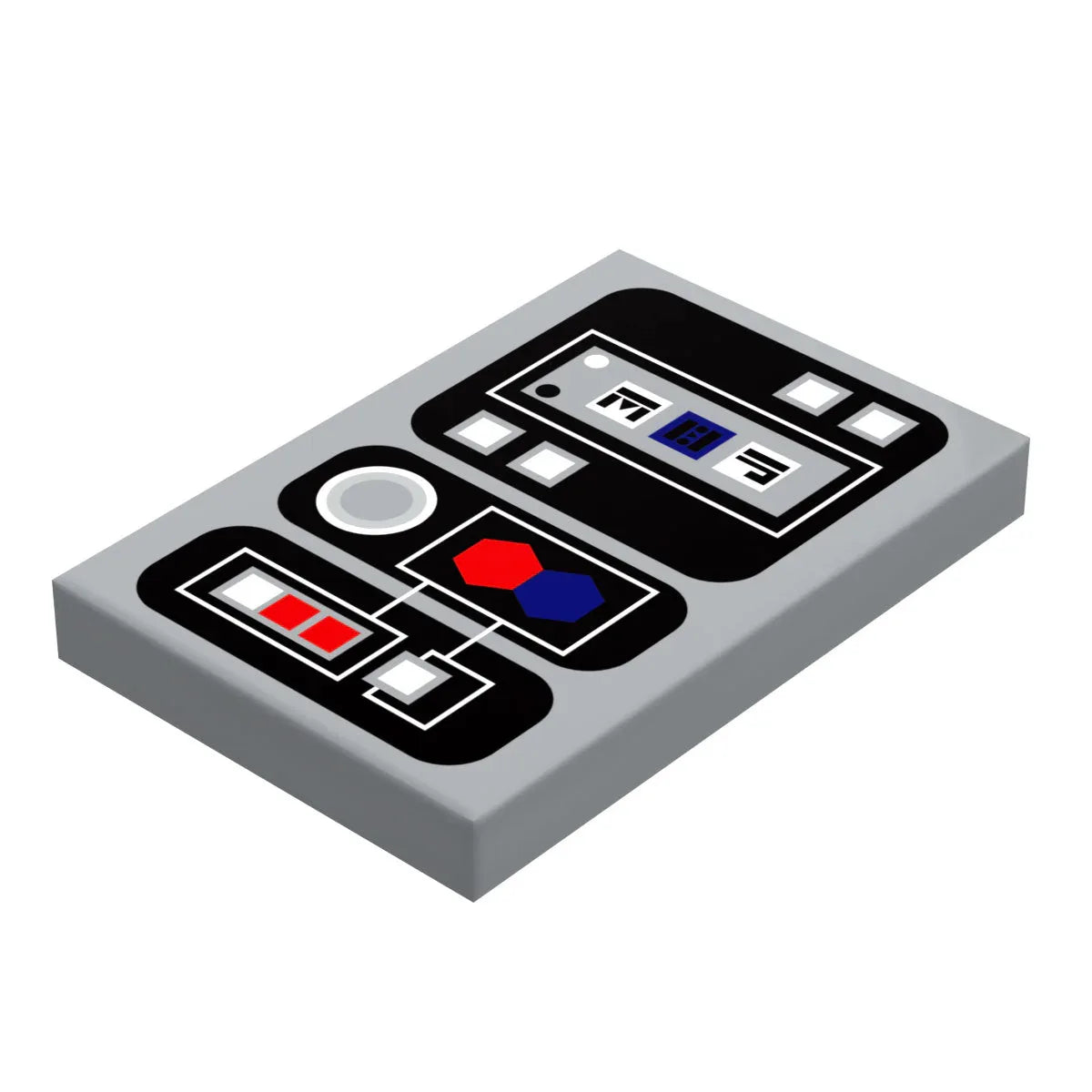 Star Wars Custom Printed 2x3 Tile Control Panel For LEGO - ToylandEU