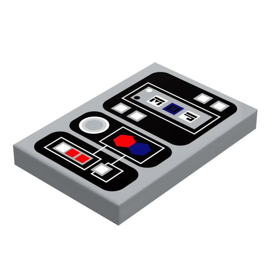 Star Wars Custom Printed 2x3 Tile Control Panel For LEGO - ToylandEU