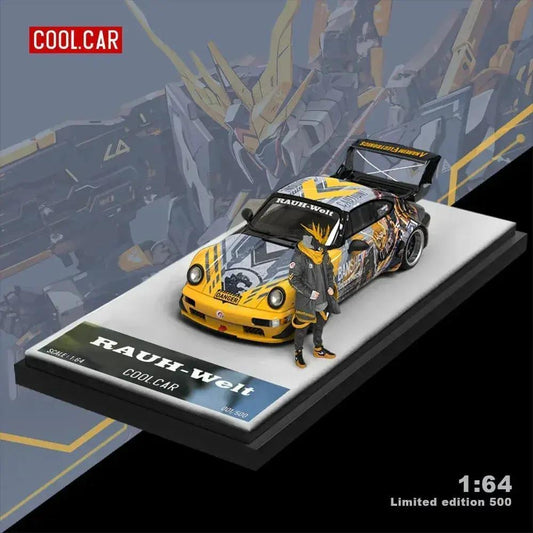  Cool Car Porsche RWB 964 BANSHEE MECHA Livery Figure Version 1:64 -  ToylandEU™