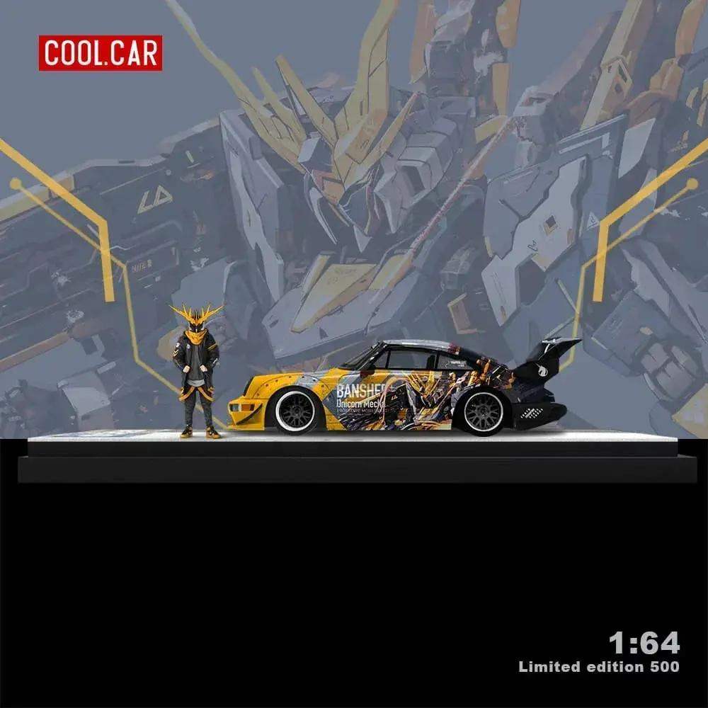 Cool Car Porsche RWB 964 BANSHEE MECHA Livery Figure Version 1:64 - ToylandEU