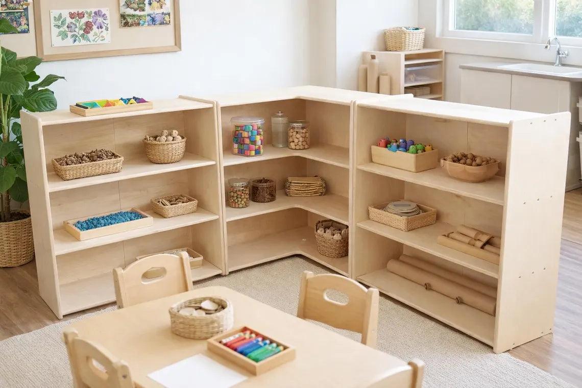 Corner Shelf Unit Baltic Birch Plywood Toylandeu™