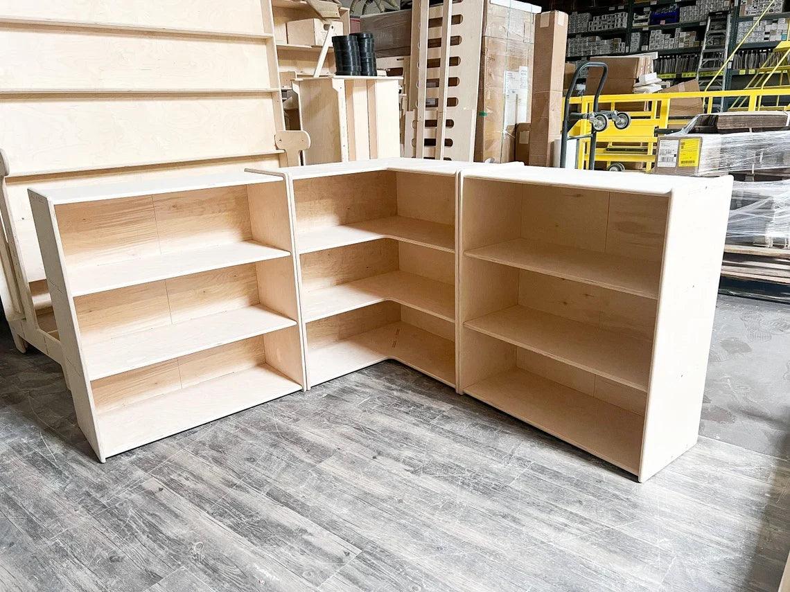 Corner Shelf Unit Baltic Birch Plywood Toylandeu™