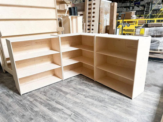 Corner Shelf Unit Baltic Birch Plywood Toylandeu™