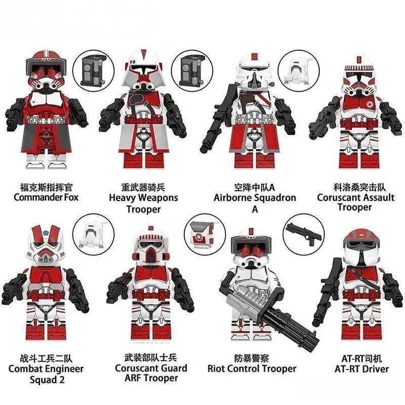  Coruscant Guard Clone Troopers 8 Figure LEGO Compatible -  ToylandEU™