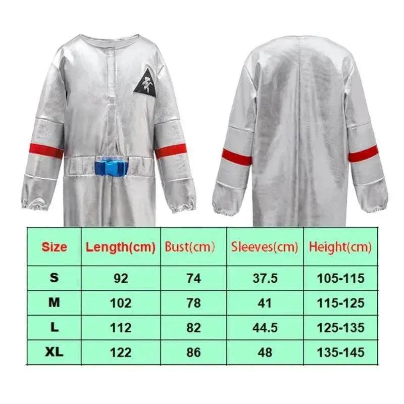  Cosmic Adventure Silver Astronaut Costume for Boys - Halloween Gear -  ToylandEU™