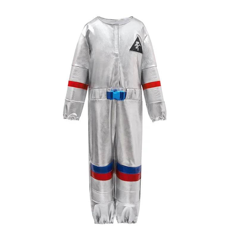 Cosmic Adventure Silver Astronaut Costume for Boys - Halloween Gear - ToylandEU