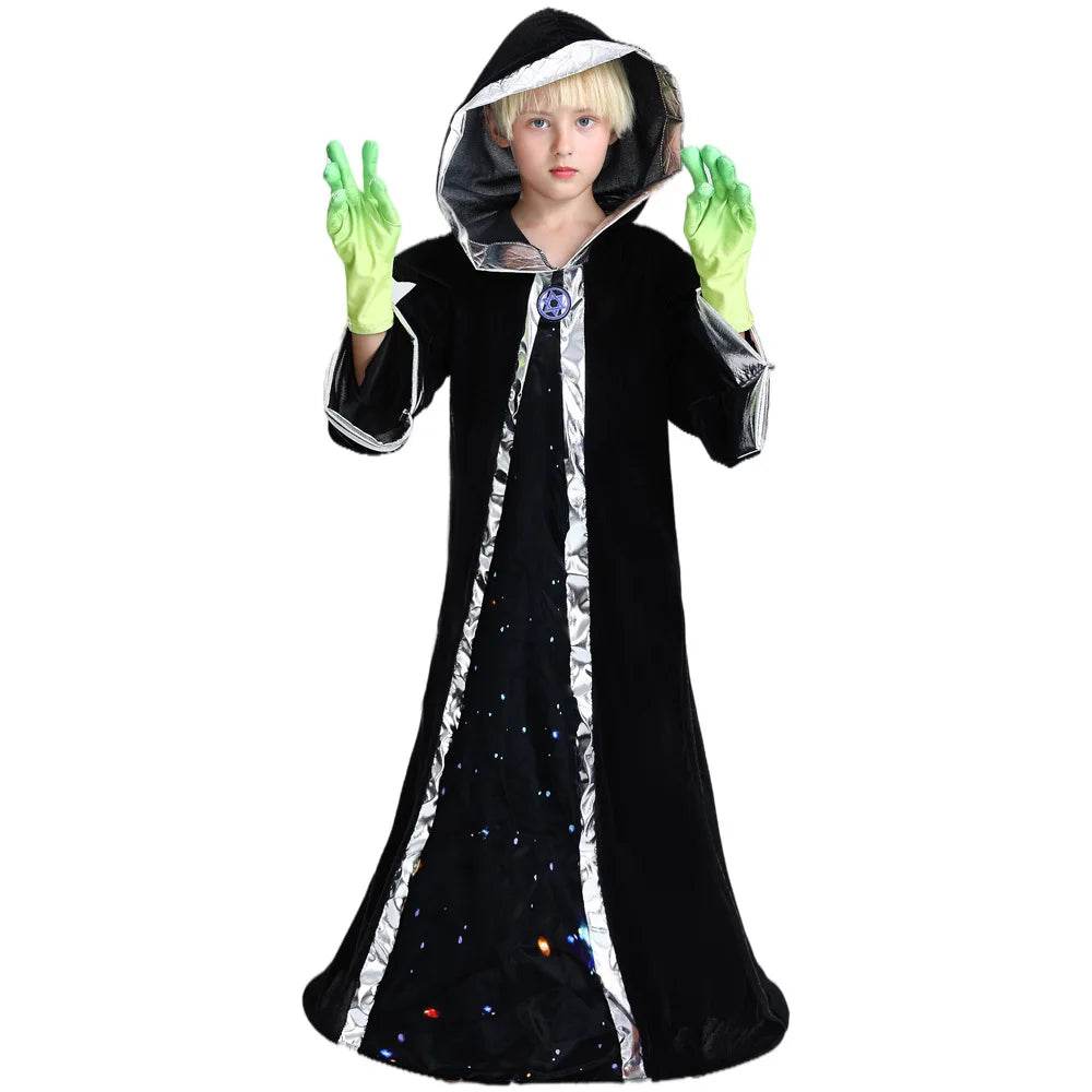 Cosmic Alien Adventure Costume for Kids - Unisex Halloween Fun - ToylandEU