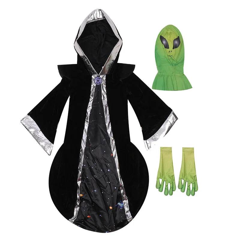 Cosmic Alien Adventure Costume for Kids - Unisex Halloween Fun - ToylandEU