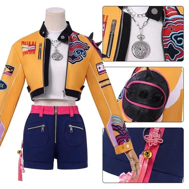 Kpop Rumi Cosplay Costume With Wig For Women And Teens -  ToylandEU™