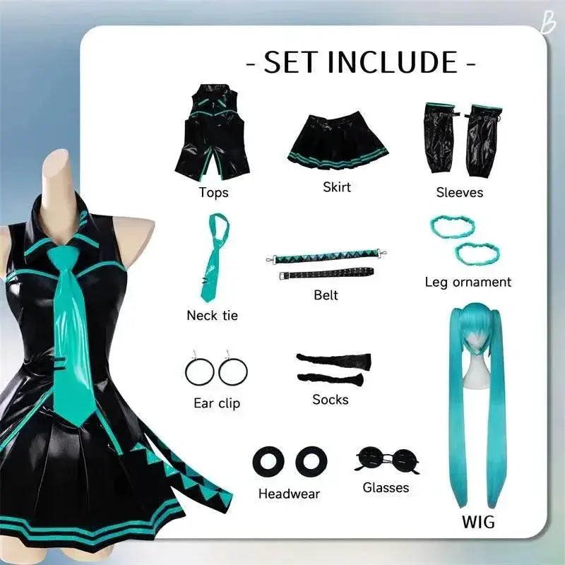  Mikuu Cosplay Maid Uniform Costumes Anime Role Playing Holiday Game Halloween Party Costumes for Women -  ToylandEU™