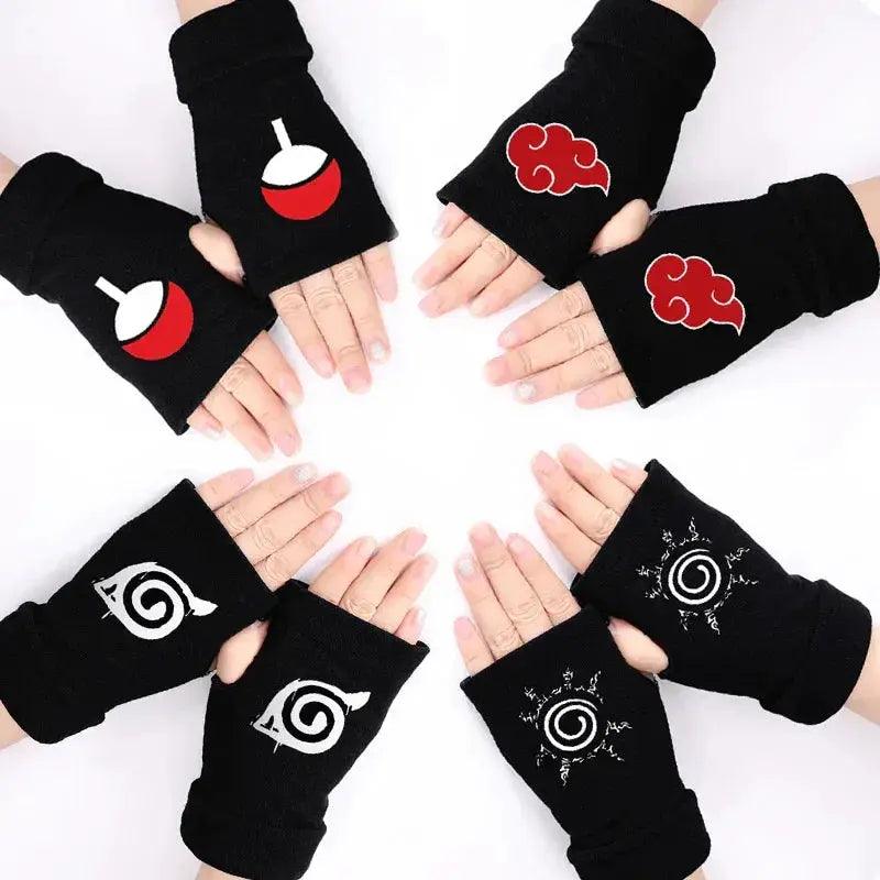  Naruto Akatsuki Fingerless Gloves For Cosplay Warmth -  ToylandEU™