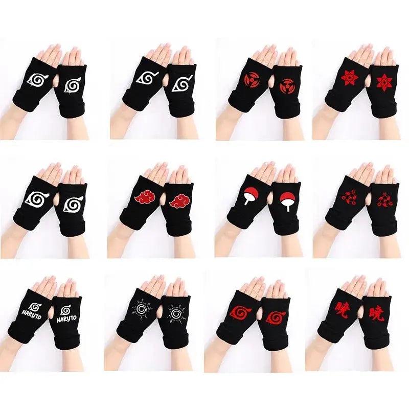  Naruto Akatsuki Fingerless Gloves For Cosplay Warmth -  ToylandEU™