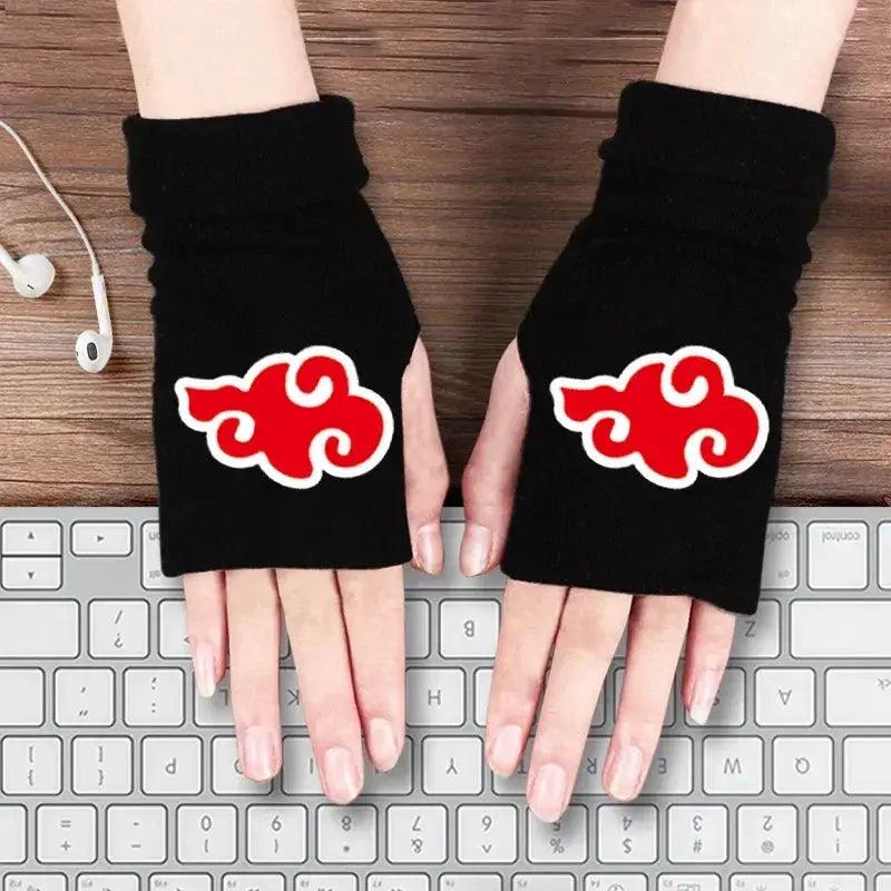  Naruto Akatsuki Fingerless Gloves For Cosplay Warmth -  ToylandEU™