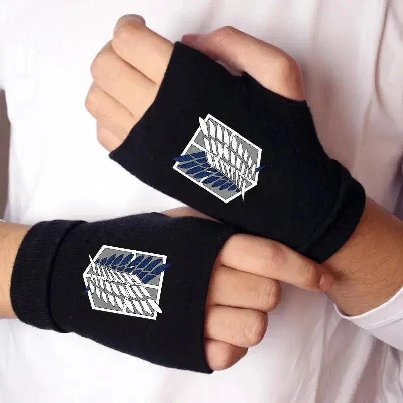  Naruto Akatsuki Fingerless Gloves For Cosplay Warmth -  ToylandEU™