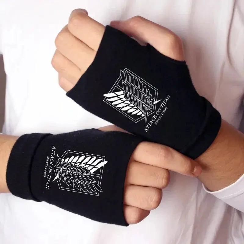 Naruto Akatsuki Fingerless Gloves For Cosplay Warmth -  ToylandEU™