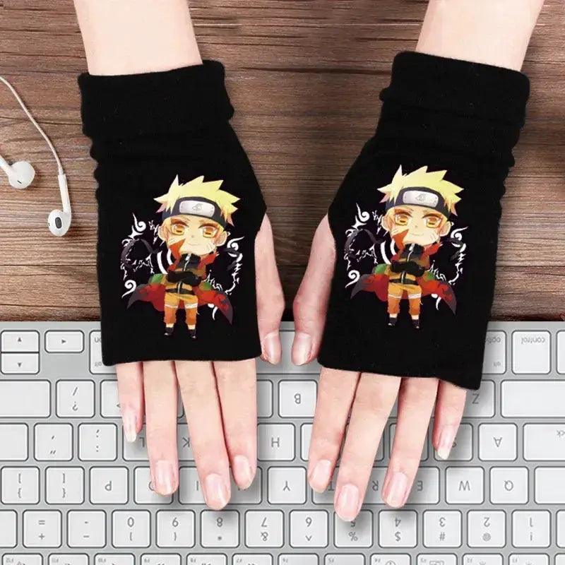  Naruto Akatsuki Fingerless Gloves For Cosplay Warmth -  ToylandEU™