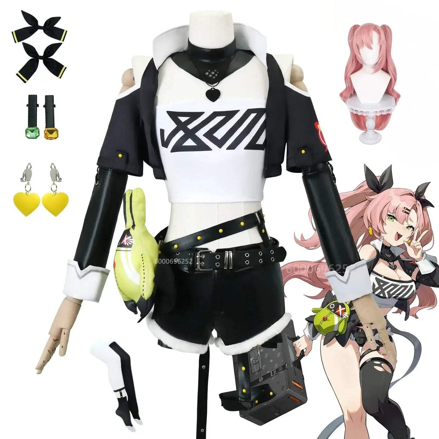  Cosplay Costume Nicole Demara Wig Set Anime Premium -  ToylandEU™